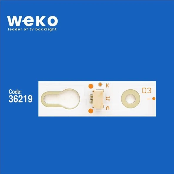 Wkset-5629 36219X2 Tcl32d05-Zc22ag-11 303Tc320034  2 Adet Led Bar 6V ( Tvnizin içindeki led barla aynısı olduğunu görmeden almayınız. Led bar ürünlerinde paket açıldığında iade kabul edilmemektedir. ) - Resim 3