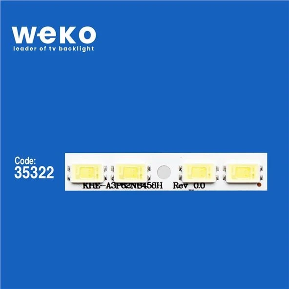 Wkset-5821 35322X2 Sts400a42_62Led_Rev.1 2 Adet Led Bar (62Led) ( Tvnizin içindeki led barla aynısı olduğunu görmeden almayınız. Led bar ürünlerinde paket açıldığında iade kabul edilmemektedir. ) - Resim 2