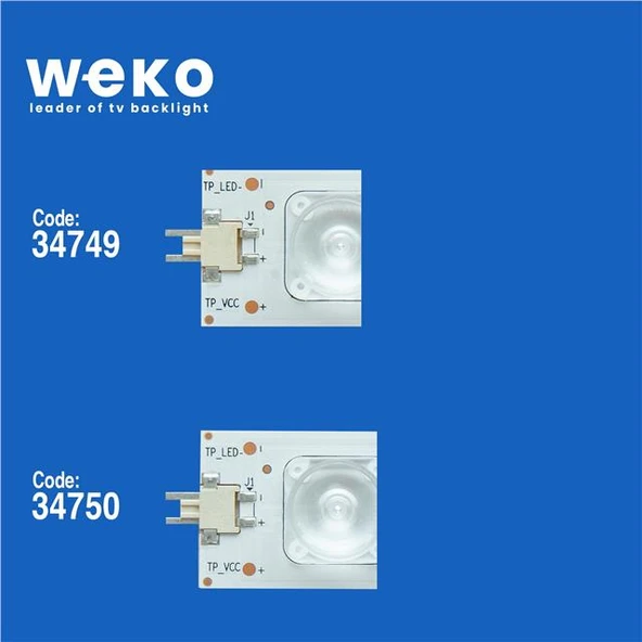 Wkset-5505 34749X7 34750X7 Arcelik_48_Zkn60600 Zkp6060 14 Adet Led Bar - Resim 3