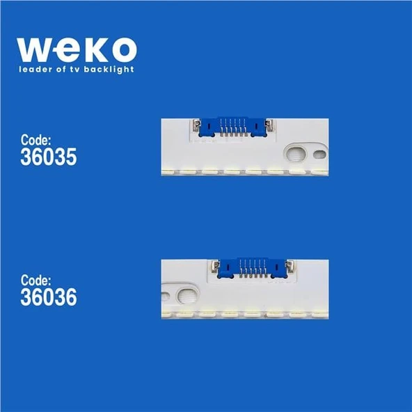 Wkset-5908 36035X1 36036X1 S_6Ku6.4/6.5K_49_Sfl70_L/R58_Rev1.1_160119 2 Adet Led Bar (58Led) - Resim 2