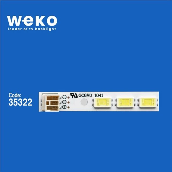 Wkset-5821 35322X2 Sts400a42_62Led_Rev.1 2 Adet Led Bar (62Led) ( Tvnizin içindeki led barla aynısı olduğunu görmeden almayınız. Led bar ürünlerinde paket açıldığında iade kabul edilmemektedir. ) - Resim 3