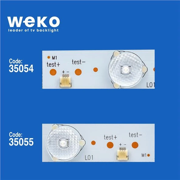 Wkset-5502 35054X5 35055X5 Hl-2A480A28-0302 10 Adet Led Bar ( Tvnizin içindeki led barla aynısı olduğunu görmeden almayınız. Led bar ürünlerinde paket açıldığında iade kabul edilmemektedir. ) - Resim 3