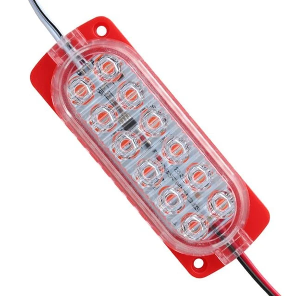 Powermaster Parlak Yanıp Sönen 24 Volt 1.2 Watt Kırmızı 2835 Modül Led ürün görseli 1