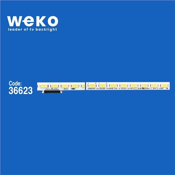 Wkset-6193 36623X1 Samsung 2013Sls55 7030Nnb 72 Rev1.0  1 Adet Led Bar (72Led) - 2