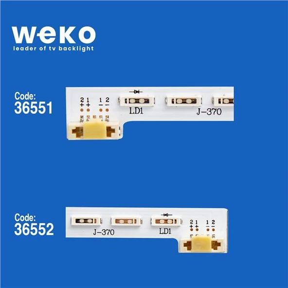 Wkset-5474 36551X1 36552X1 Nlac40225l/R 2 Adet Led Bar (64Led) (Mavi Işıklı) (64Led) - Resim 3