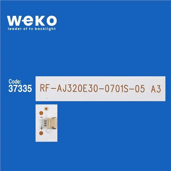 Wkset-6667 37335X2 Rf-Aj320e30-0701S-05 A3  2 Adet Led Bar ( Tvnizin içindeki led barla aynısı olduğunu görmeden almayınız. Led bar ürünlerinde paket açıldığında iade kabul edilmemektedir. ) - Resim 2