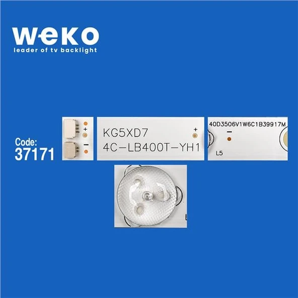 Wkset-6442 37171X10 Ds50m73-Ds07-V01 Dsbj-Wg 2W2006-Ds50m7301-01 10 Adet Led Bar - Resim 2