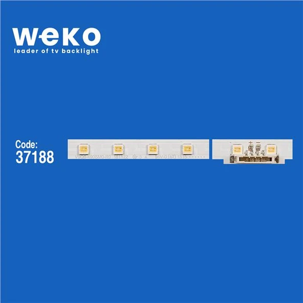 Wkset-6458 37188X2 19Y_Q60_Stc490a97_3030F_Blue_44Ea_Rev2.0_181112  2 Adet Led Bar (44Led) - Resim 2