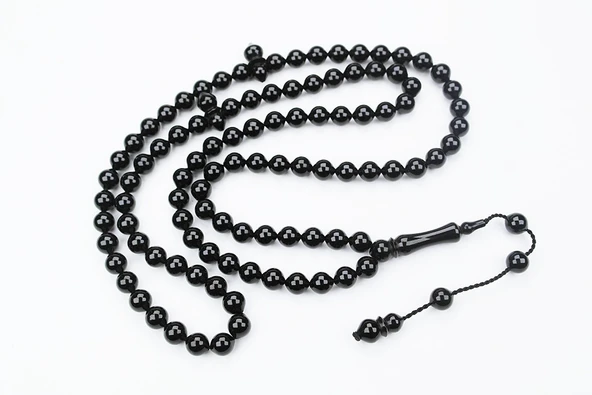 Oltu Taşı Küre Model 99 luk Namaz Tespih ürün görseli