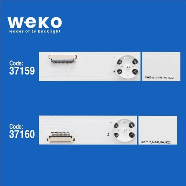 Wkset-6430 37159X5 37160X5 65Dled Ld_B-Type_V00_160321 10 Adet Led Bar - Resim 2