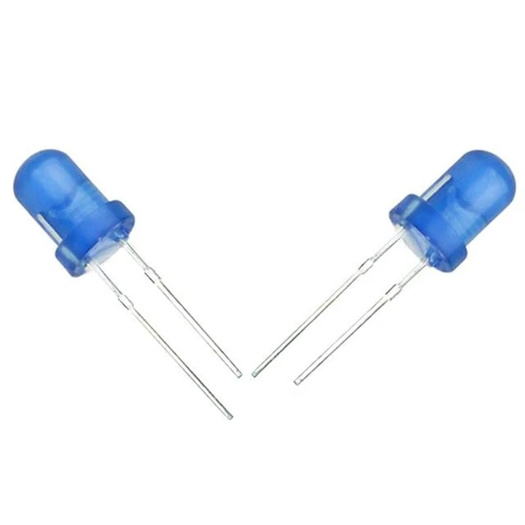 Halmet Mantar Led 4.8Mm Mavi