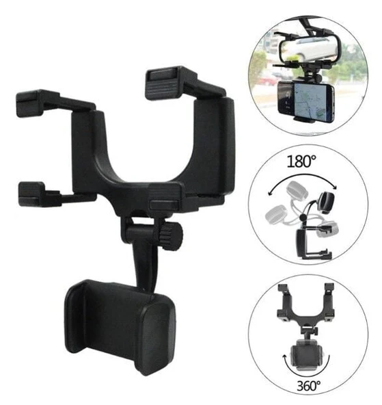 Araba Dikiz Aynasına Takılan Telefon Tutucu CM-219 ürün görseli