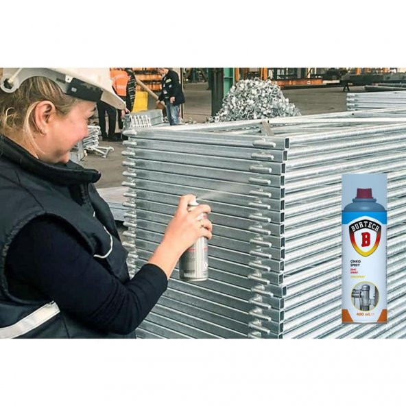 Burtech Çinko Sprey 400 Ml Galvaniz Koruyucu Zink Spreyi - 2