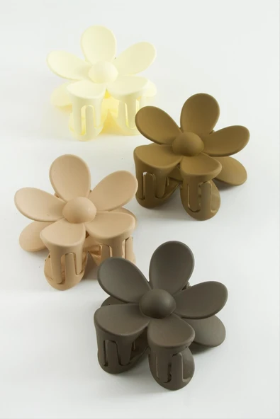 Çiçek Renkli Mandal Toka 8 cm - 3