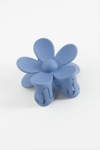 Çiçek Renkli Mandal Toka 7 cm - Resim 2