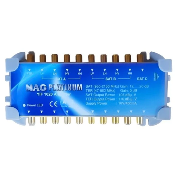 Mag YIF-1020 20 Db Booster Amplifier Yükseltici ürün görseli 1