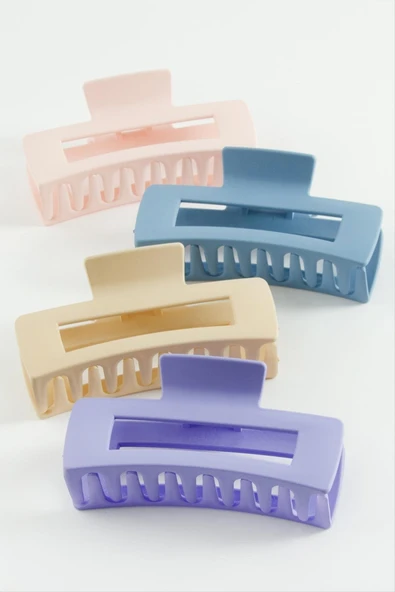 Dikdörtgen Renkli Mandal Toka 12 cm