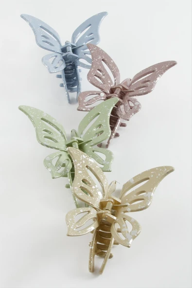 Kelebek Renkli Mandal Toka 8 cm ürün görseli