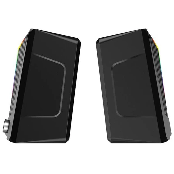 Lenovo Lecoo DS104 Kablolu Usb + 3.5Mm Jack 6W 80Db Rgb Işıklı 1+1 Gaming Speaker - Hoparlör - 3