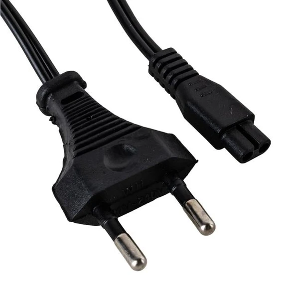 220 Volt Spiral Model Ceyran Power Kablo 1 Metre (Traş Makineleri-Işıldaklar İçin) - 1