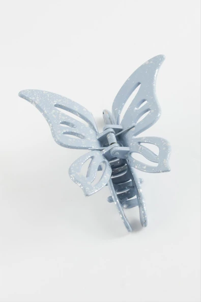 Kelebek Renkli Mandal Toka 8 cm - Resim 2