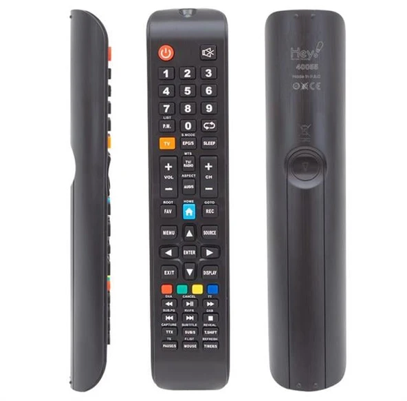 Hey Skytech Sarı TV Tuşlu Smart Lcd Led TV Kumanda ürün görseli