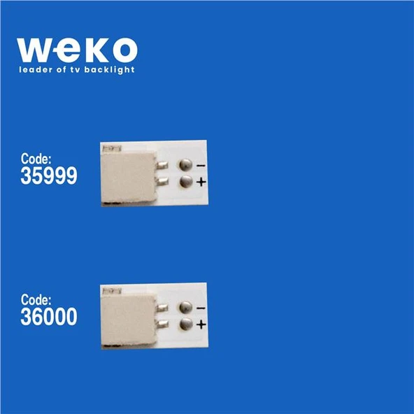 Wkset-5360 35999X2 36000X2 17Dlb43ver1 4 Adet Led Bar (7+7Lens) ( Tvnizin içindeki led barla aynısı olduğunu görmeden almayınız. Led bar ürünlerinde paket açıldığında iade kabul edilmemektedir. ) - Resim 3