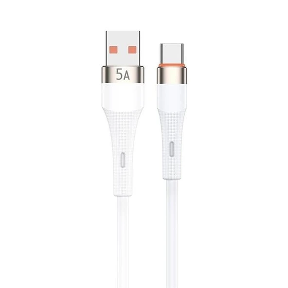 Powerway HC05 Örgülü 5 Amper USB TO Type- C 1 Metre Şarj Data Kablosu ürün görseli