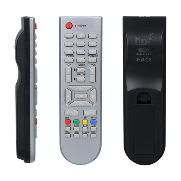 Hey Sunny Gri 7010 7011 Next 2500 Uydu Kumandası ürün görseli 1