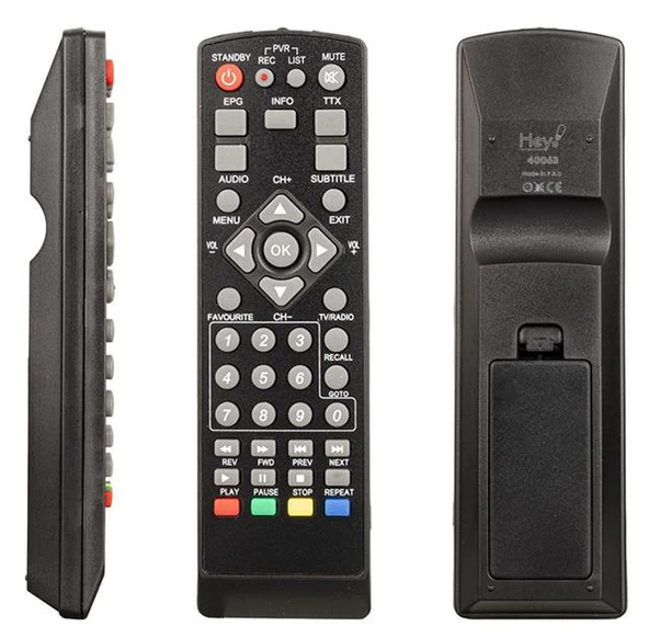 Hey Botech 2010 HD7200 Fta Grundig DSR-7150 HD Uydu Kumandası ürün görseli 1