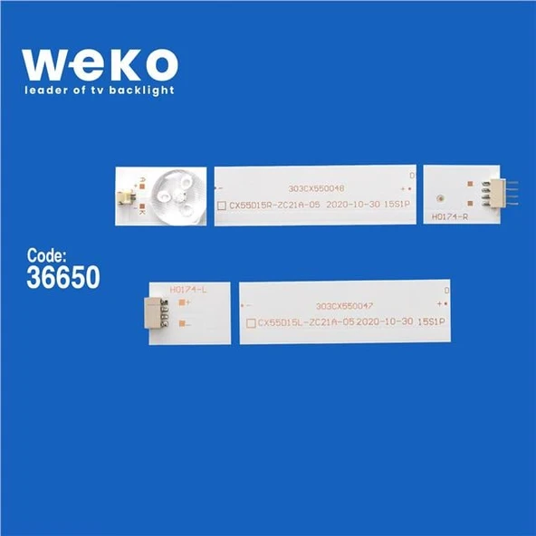 Wkset-5645 36650X6 Cx55d15-Zc21ag-06 6 Adet Led Bar (Bölünmüş Ürün)   12 Adet - Resim 2
