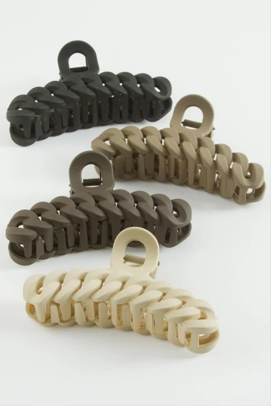 Zincir Şekilli Renkli Mandal Toka 10 cm ürün görseli