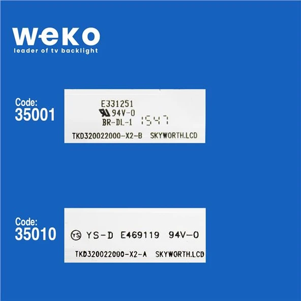 Sunny SN032DLD12AT057-ATM 32'' İnç 3 Adet Tv Led Bar ( Tvnizin içindeki led barla aynısı olduğunu görmeden almayınız. Led bar ürünlerinde paket açıldığında iade kabul edilmemektedir. ) - Resim 2