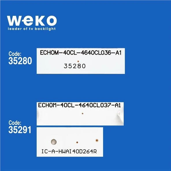 Premier PR40A50 40'' İnç 8 Adet Tv Led Bar ( Tvnizin içindeki led barla aynısı olduğunu görmeden almayınız. Led bar ürünlerinde paket açıldığında iade kabul edilmemektedir. ) - Resim 2