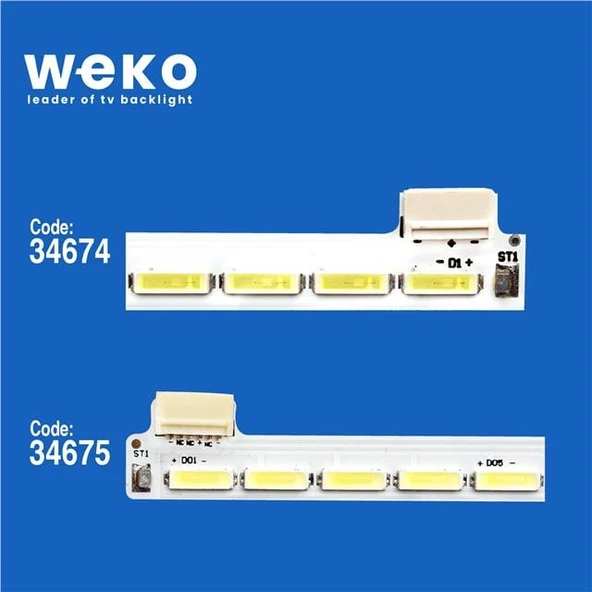 Hi-Level 43UHL900 43'' İnç 2 Adet Tv Led Bar ( Tvnizin içindeki led barla aynısı olduğunu görmeden almayınız. Led bar ürünlerinde paket açıldığında iade kabul edilmemektedir. ) - Resim 3