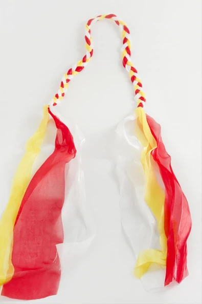 Taraftar Örgülü Saç Aksesuarı - Resim 3