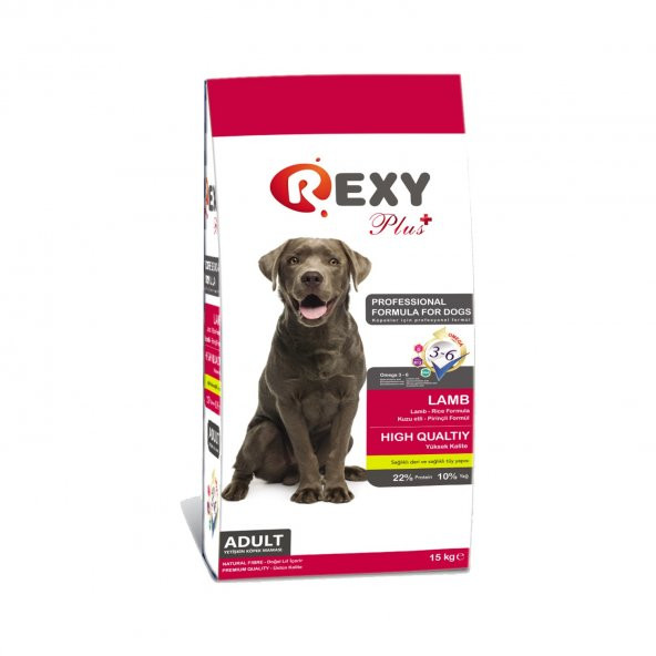 REXY KUZU ETLİ KÖPEK MAMASI 15 KG.