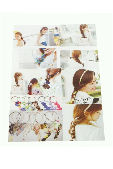 Taraftar Örgülü Saç Aksesuarı - Resim 2