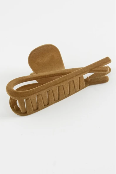 Oval Renkli Kadife Mandal Toka 13 cm - Resim 2