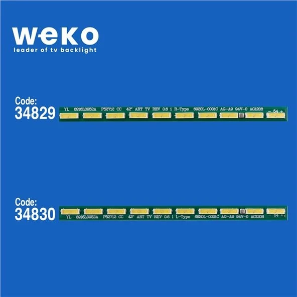 Philips 42PFL6158K/12 42'' İnç 2 Adet Tv Led Bar ( Tvnizin içindeki led barla aynısı olduğunu görmeden almayınız. Led bar ürünlerinde paket açıldığında iade kabul edilmemektedir. ) - Resim 2