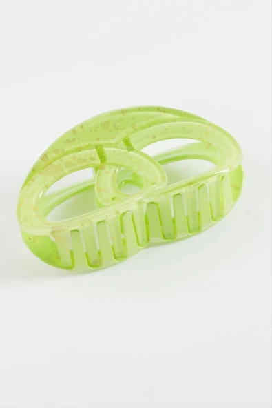 İç İçe Halka Renkli Mandal Toka 12 cm - 2