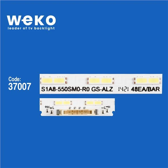 Samsung UA55AU9000UXZN 55'' 2  Adet Tv Led Bar ( Tvnizin içindeki led barla aynısı olduğunu görmeden almayınız. Led bar ürünlerinde paket açıldığında iade kabul edilmemektedir. ) - Resim 2