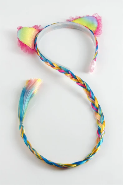 Örgülü Kulaklı Taç ürün görseli