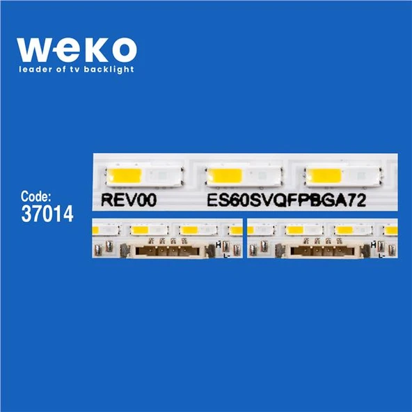 Samsung QN60Q60AAFXZA 65'' 2 Adet Tv Led Bar (72 Led) ( Tvnizin içindeki led barla aynısı olduğunu görmeden almayınız. Led bar ürünlerinde paket açıldığında iade kabul edilmemektedir. ) - 2