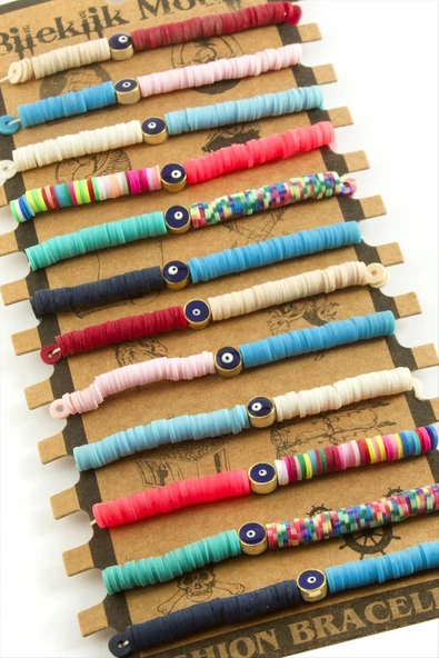 Nazar Fimo Boncuk Bileklik ürün görseli