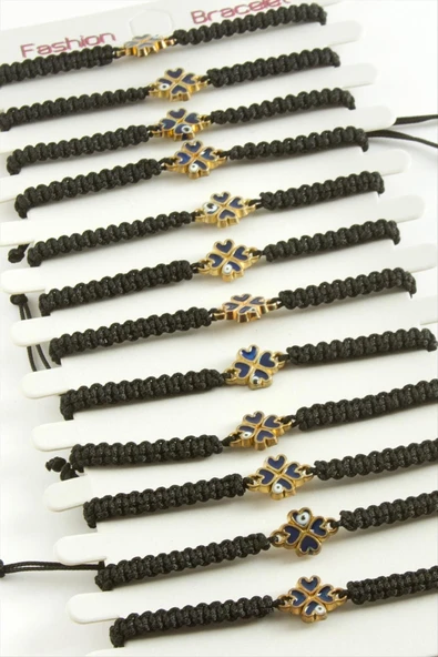 Yonca Makrome Örgülü Bileklik ürün görseli