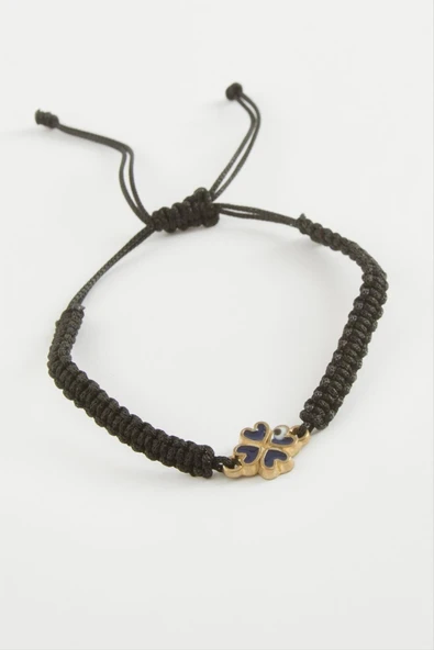 Yonca Makrome Örgülü Bileklik - Resim 2