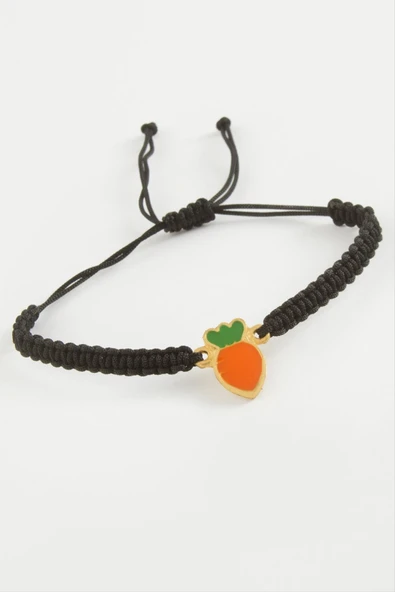 Ananas Makrome Örgülü Bileklik - Resim 2