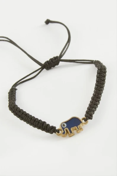 Fil Makrome Örgülü Bileklik - Resim 2