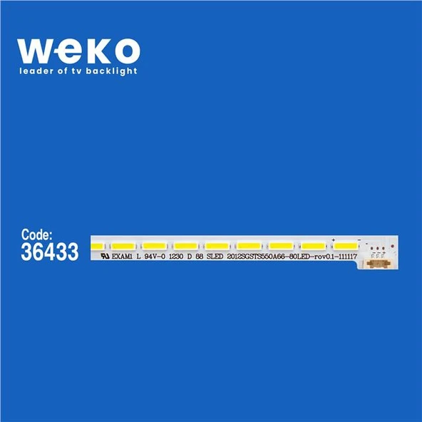 Haire LE55A700K 55'' İnç 1 Adet Tv Led Bar ( Tvnizin içindeki led barla aynısı olduğunu görmeden almayınız. Led bar ürünlerinde paket açıldığında iade kabul edilmemektedir. ) - Resim 2